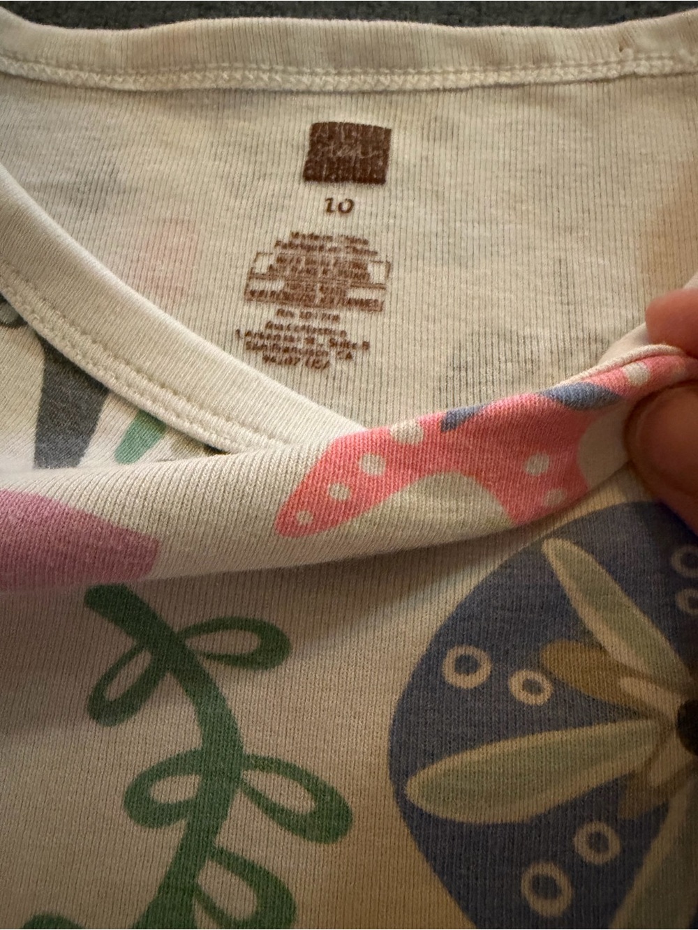 Tea Collection Underwater Print Pajama Set - Picture 3 of 3